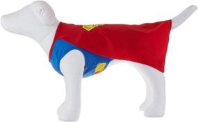 img 1 attached to DC Comics Superman Dog Costume - Ultimate Superhero Halloween Outfit for Dogs