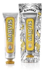 img 4 attached to 🦷 Experience Oral Bliss with Marvis Rambas Toothpaste, 3.8 oz