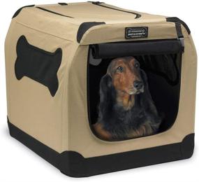 img 4 attached to 🐾 Indoor and Outdoor Petnation Port-A-Crate: The Perfect Home for Your Pets