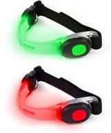 reflection gear for runners - 🏃 stylish running lights for safety (set of 2) логотип