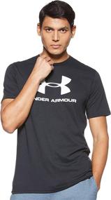 img 4 attached to 👕 Sportstyle Logo Short Sleeve T-Shirt for Men by Under Armour