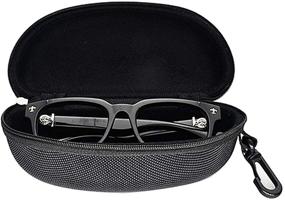 img 2 attached to Portable Glasses Neoprene Zipper Sunglasses