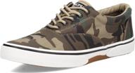 👟 men's sperry top sider halyard athletic sneakers - shoes logo