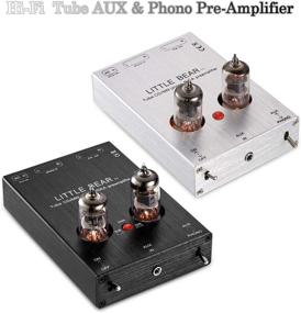 img 3 attached to Nobsound Little Bear Turntable Pre Amplifier Home Audio