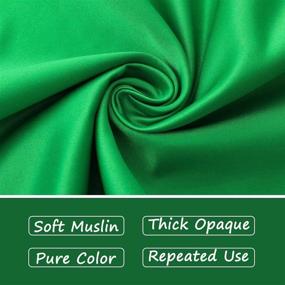 img 1 attached to 📸 MOHOO 5x7 ft Green Screen Backdrop with 6 Ring Clips - Wrinkle-Free, Portable Thickened Chromakey Greenscreen Background for Zoom, Kids Studio, Video, and Photo Photography