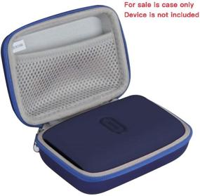 img 3 attached to 📸 Hermitshell EVA Travel Case for Fujifilm Instax Mini Link Smartphone Printer - Blue