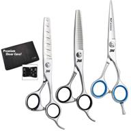 jw s2 trio shear kit: cutting, blending, and texturizing (5.5 inch) - enhance precision with this all-in-one styling set logo