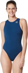 img 4 attached to 🏊 Endurance+ Avenger Water Polo Women's One Piece Swimsuit by Speedo