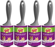 scotch-brite extra sticky pet hair lint roller - 4,400 sheets logo