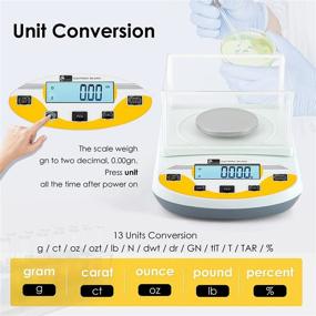 img 2 attached to CGOLDENWALL Precision Analytical Electronic Calibrated Test, Measure & Inspect