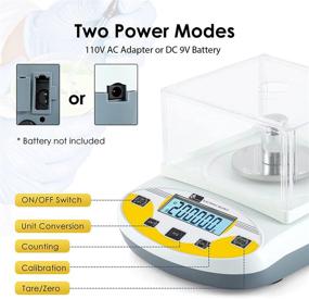 img 3 attached to CGOLDENWALL Precision Analytical Electronic Calibrated Test, Measure & Inspect