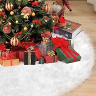 iartker christmas skirt holiday decorations logo