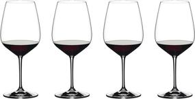 img 1 attached to 🍷 Riedel Vinum Extreme Set of 4 Red Wine Glasses - Perfect for Cabernet & Bordeaux