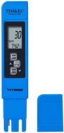 🔵 ultimate accuracy vivosun tds tester 3-in-1: tds ec & temperature meter - high precision digital water quality analysis (blue) logo