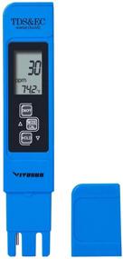 img 4 attached to 🔵 Ultimate Accuracy VIVOSUN TDS Tester 3-in-1: TDS EC & Temperature Meter - High Precision Digital Water Quality Analysis (Blue)