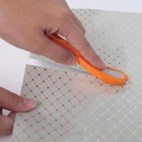 img 2 attached to 🔪 Fiskars Paper Cutter 16.6 cm - Steel/Plastic - Orange/Grey - 1004713: A Reliable and Precise Cutting Tool