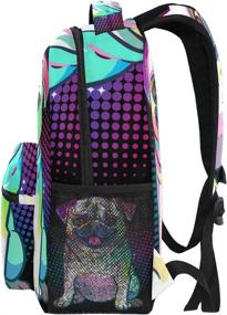 img 1 attached to 🎒 Sleek & Versatile School Backpack for Travel and Daily Use