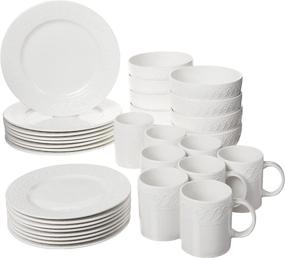 img 4 attached to 🍽️ Pfaltzgraff Sylvia 16-Piece Dinnerware Set