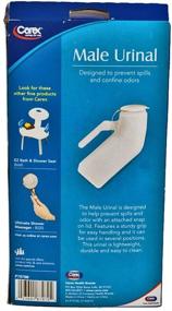 img 1 attached to 💦 Convenient Carex Portable Urinal for Men: Durable Plastic Design
