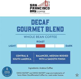 img 2 attached to ☕️ SF Coffee Whole Bean 2LB Decaf Gourmet Blend, Medium Roast Swiss Water Processed, 32 Ounce, Pack of 1