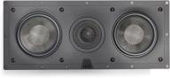 🎵 elac debut iw-dc51-w black custom in-wall center channel speaker - powerful audio solution! logo