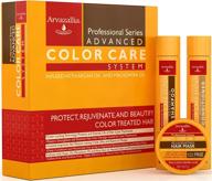 🧴 arvazallia advanced color care sulfate-free shampoo and conditioner set: nourishing argan and macadamia oil for color-treated hair logo