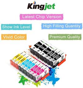 img 3 attached to Kingjet Compatible Cartridge Replacement PGI 220