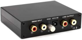 img 2 attached to 🎵 T12 MM MC Turntable Phono RIAA Preamp Preamplifier with built-in Headphone Amplifier