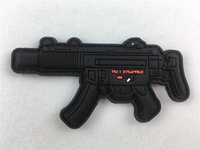 img 2 attached to MP5 Rifle PVC Morale Patch