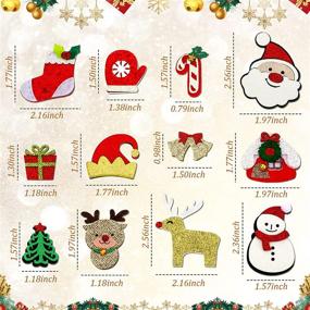 img 2 attached to Christmas Decorations Pattern Accessories Adhesive