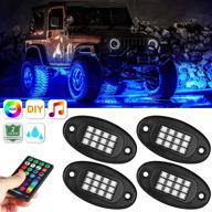 multicolor waterproof underglow extension off road logo