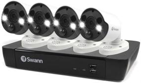 img 4 attached to 📷 High-Performance Swann 8 Channel 4 Camera Security System: 4K Ultra HD PoE Wired Surveillance, 2TB HDD, SWNVK-885804FB