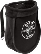 🛠️ klein tools 51a utility pouch, nut and bolt tool carrier with interior pocket, no. 10 canvas, 9 x 3.5 x 10-inch logo