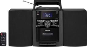 img 3 attached to Усилите свой музыкальный опыт с Jensen CD785 Bluetooth музыкальной системой CD-кассеты AM/FM в элегантном черном цвете.