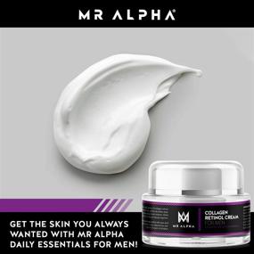 img 3 attached to 🧖 Revitalize Your Skin with MR ALPHA Collagen Retinol Face Cream for Men – 30ml USA-Made Anti-Aging Moisturizer, Firms & Hydrates; Reduces Wrinkles, Age Spots, and Fine Lines - Day or Night Skincare Solution