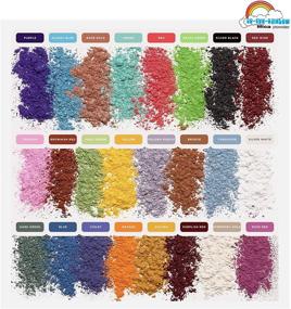 img 3 attached to 🎨 Mica Powder 24 Color Epoxy Resin Color Pigment: Ideal for Soap, Slime, Bath Bomb, Candle Making, Nails Paint, and Cosmetics