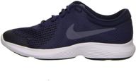 🏃 nike revolution running pink cool grey white girls' athletic shoes: optimal performance & style logo