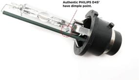 img 1 attached to 🔦 PHILIPS D4S 4300K XenEco OEM Replacement HID XENON Bulbs 42402 35W DOT Germany - Pack of 2 by ALI: Enhanced German Quality HID Xenon Bulbs