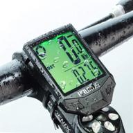 🚲 prunus bike speedometer and odometer: wireless waterproof bicycle computer for outdoor cycling and fitness - lcd screen, touch sensor switch логотип