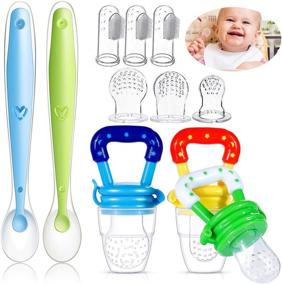 img 4 attached to Pacifier Silicone Pouches Teething Toothbrushes