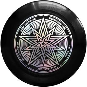 img 4 attached to 🥏 HHD X-Com Ultimate Disc 175g: WFDF and USAU Championship Level, Deluxe Model with New Pure Material - 1 Pack + Storage Bag & Stickers