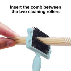 img 1 attached to 2-in-1 Comb 🔧 Cleaner by Olivia Garden