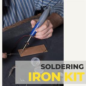 img 2 attached to 🔥 Chandler Tool Soldering Kit: Professional Soldering Iron Set