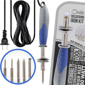 img 4 attached to 🔥 Chandler Tool Soldering Kit: Professional Soldering Iron Set