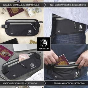 img 1 attached to VENTURE 4TH RFID Money Travel Travel Accessories in Travel Wallets