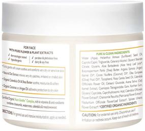 img 3 attached to Babo Botanicals Sensitive Baby Miracle Cream - Fragrance-Free Face & Body Moisturizer with Organic Calendula, Shea Butter, Coconut & Argan Oil - EWG Verified - 2 oz