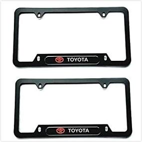 img 2 attached to Stainless License Frames Holder Toyota