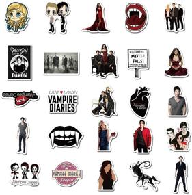 img 2 attached to 50PCS The Vampire Diaries Sticker For Water Bottle Skateboard Luggage Trolley Laptop Doodle Cool Sticker (The Vampire Diaries)