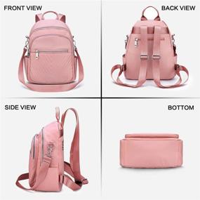 img 2 attached to 👜 Versatile and Stylish Backpack Purse: Waterproof Convertible Women's Handbags & Wallets for Fashion Forward Women