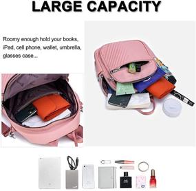 img 1 attached to 👜 Versatile and Stylish Backpack Purse: Waterproof Convertible Women's Handbags & Wallets for Fashion Forward Women